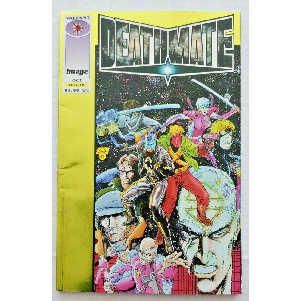 1993 Deathmate OCT Yellow Advance Comics‎ Valiant Image
